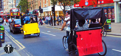 Transporte alternativo em Londres